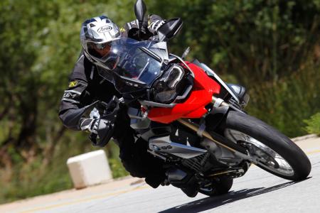 2013 bmw r1200gs review video motorcycle com, BMW s R1200GS is remarkably sporty for what is essentially a gigantic dirtbike Set the ECU to Dynamic mode for the liveliest responses