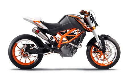 name the new ktm streetbike and win one, The Race version of KTM s yet to be named 125cc streetbike