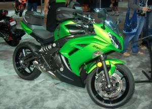 2011 kawasaki dealer meeting report video, The heavily updated Ninja 650 seen here with accessory soft luggage was also a hit with dealers A Georgia based dealer says this model is one of his strongest sellers
