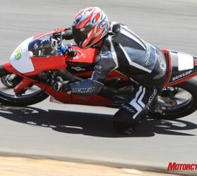 moriwaki md250h vs aprilia rs125 shootout motorcycle com, The MD250H is an amazingly potent track tool