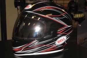 2010 indy dealer expo report, Bell Powersports showed off its new Vortex helmet a Snell 2010 approved lid starting at just 169