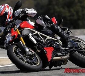 2009 ducati streetfighter review motorcycle com, Style and performance unlike any other naked sportbike