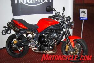 2009 triumph street triple r review first ride motorcycle com, Street Triple 675 R in the limited Matte Blazing Orange