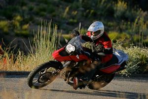 2011 bmw g650gs review video motorcycle com, BMW s smallest GS loves to be thrown around on a tight and twisty road