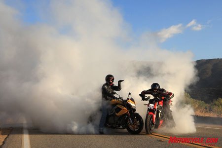 2009 streetfighter comparison 2010 ducati streetfighter vs 2008 benelli tnt 1130 , Sometimes it takes an idiot or two