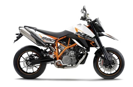 ktm introduces 2010 streetbike lineup, Previously available in Europe the KTM 990 SMR and the base model 990 SMT will be available in North America as 2010 models