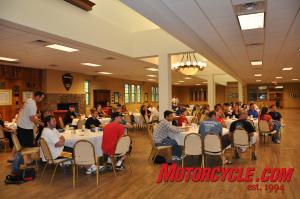 2010 yamaha r1 r6 forum convention at deals gap, Yamaha bought dinner in appreciation for some of its loyal fans Photo by Logan Gastio