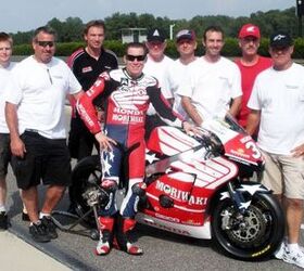 american honda moto2 team completes test, The American Honda Moto2 team at Barber Motorsports Park