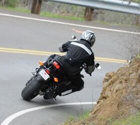 2011 yamaha fz8 review first ride motorcycle com, Thanks to Aerostich for its GORE TEX Roadcrafter one piece suit the perfect outfit for a cool and slightly rainy day