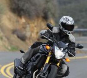 2011 yamaha fz8 review first ride motorcycle com, The extra torque over a 600 class bike is welcome