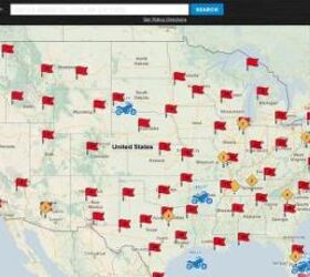 allstate introduces rider risk map, Hundreds of rider risk locations from across the U S have already been flagged culled from Allstate s internal data and user submitted information