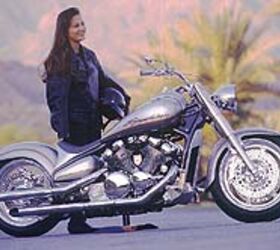 1997 yamaha royal star tour deluxe motorcycle com, Yamaha s sleek SpeedStar custom show bike