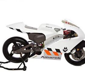 canada s first electric superbike amarok racing p1 motorcycle com, It s a pure track racer Uhlarik said making a version for the street could be in the works later but it would not be as simple as bolting on lights and turn signals More fundamental chassis changes would also be in order to make it street able