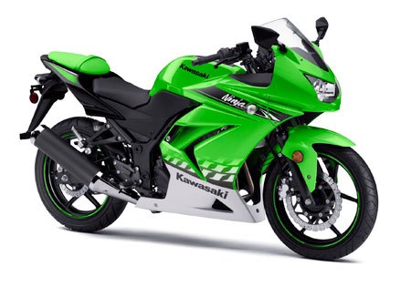 december 2009 recall notices, Porous engine casings on some Kawasaki Ninja 250R models may leak oil onto the rear tire