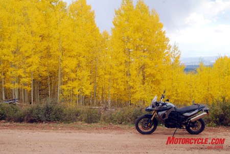 2009 bmw f800gs review first ride motorcycle com, Fall is in the air and the F800GS is finally in the U S