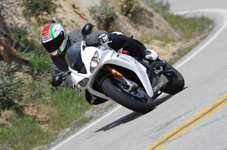 2011 triumph daytona 675r review first ride motorcycle com, If you do decide to take it on the street the 675R will be quick to chew up bends like this