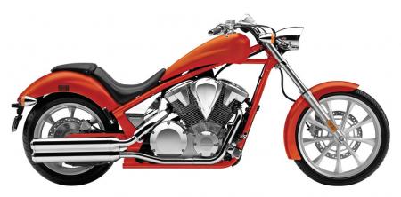 more 2011 honda models announced, 2011 Honda Fury in Matte Orange Mettalic
