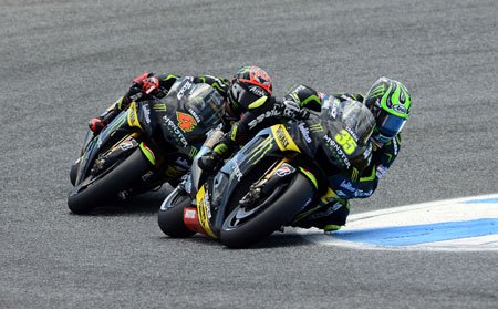 2012 motogp le mans preview, Anything you can do I can do better Tech3 teammates Cal Crutchlow and Andrea Dovizioso have swapped fourth and fifth places finishes all season They are separated by just two points