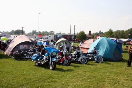 bikers reunion 2011, If hotels aren t your thing you can always camp out under the stars with your fellow bikers