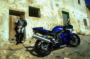 2003 yzf r6 not to be outdone motorcycle com, JohnnyB hard at work in Spain