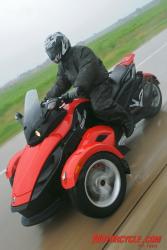 2009 can am spyder preview motorcycle com