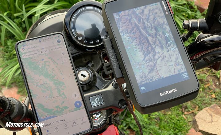 motorcycle gps why your phone isn t good enough
