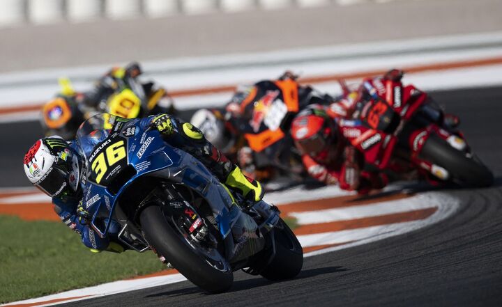 motogp 2023 season preview, Suzuki ended its MotoGP program on a high note with Joan Mir winning the 2022 season finale at Valencia Suzuki s departure from the series was one catalyst in the reshuffling of rider lineups heading into this season