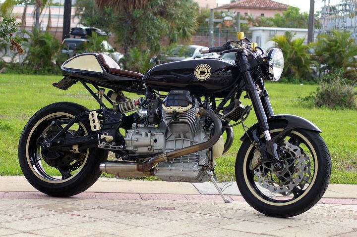 santiago choppers builds cafe racer masterpieces, The Expresso began life as a 2003 Le Mans