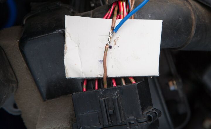 turn on how to install switched accessory power to your motorcycle, A well soldererd connection will have the solder drawn into the twisted wires themselves If the solder is just clumped on the outside of the connection you re not heating the wires enough