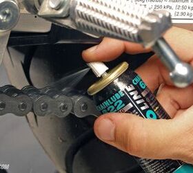 Manual Motorcycle Chain Cleaner Cleaning Chain Stock Photo 1560005864