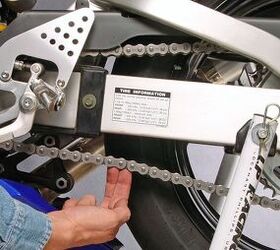 How To Adjust A Motorcycle Chain