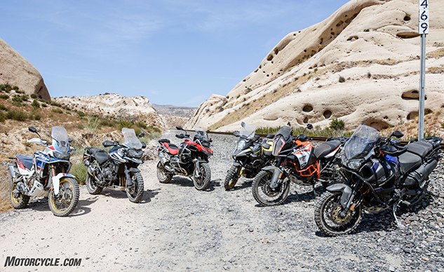 2018 Big-Bore Adventure Touring Shootout - Part 2: We Do It In The Dirt