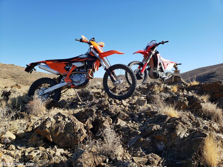 ryan and brent s excellent dual sport adventure, Service intervals are 15 and 30 hours for the KTM 600 miles and 1 800 miles for the Honda Right now our KTM has 15 3 hours and 583 miles on it