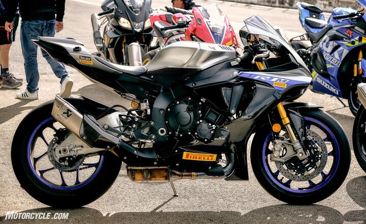 seven liter bikes that left me weak in the knee pucks a sicilian love affair, Miller raced an R1 in the first year of its production and look at what we have now the 2019 R1M