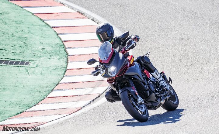 writer s choice mo s wsbk sport touring showdown, Clearly out of its element on the track you could still have a bunch of fun in point and shoot mode