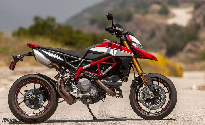 supermoto two ways, Not the first thing you think of when you think of a supermotard That s because it s a Hypermotard