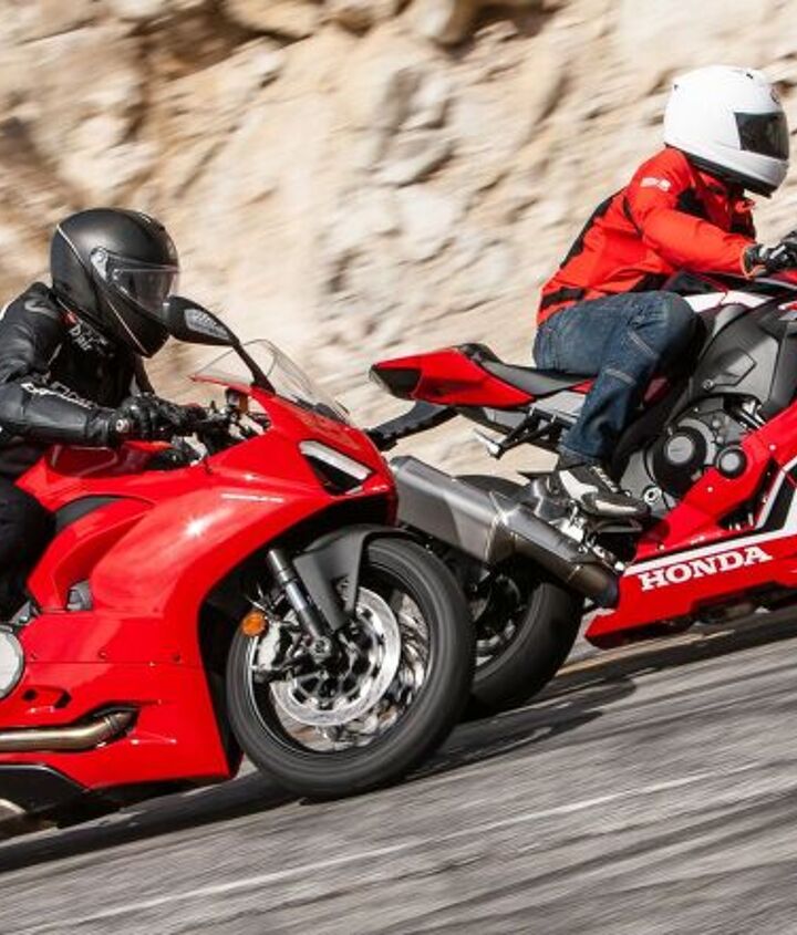 The $16,500 Challenge: 2020 Ducati Panigale V2 Vs. 2019 Honda CBR1000RR