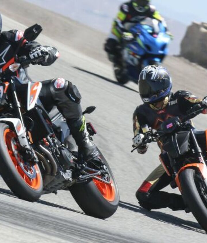 Track Showdown: 2019 KTM 790 Duke "R" Vs 2020 KTM 890 Duke R