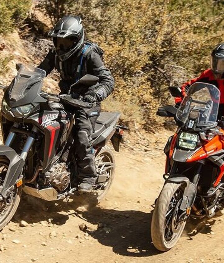 2020 Honda CRF1100L Africa Twin Vs. Suzuki V-Strom 1050XT