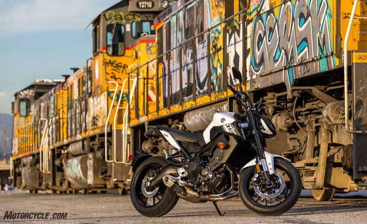 2020 bmw f900r vs kawasaki z900, Technically you re looking at a Yamaha FZ 09 from 2017 Now it s called the MT 09 in the US to match its name in the rest of the world