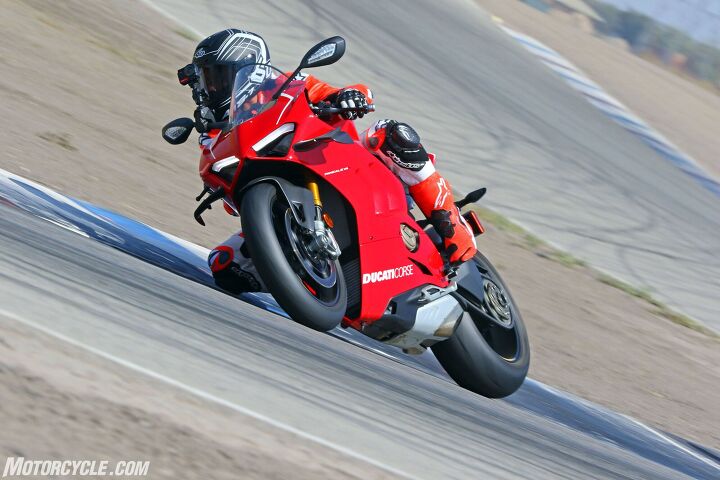 comparing each end of the sportbike price spectrum ducati panigale v4r and suzuki, The Ducati Panigale V4R in its happy place