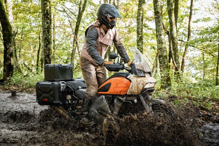 what harley davidson mentioned in its 2021 launch and what it didn t, Harley Davidson is putting a lot into the launch of the Pan America 1250 with actor Jason Momoa a big part of that The Aquaman actor is pictured here riding the Pan America through the mud