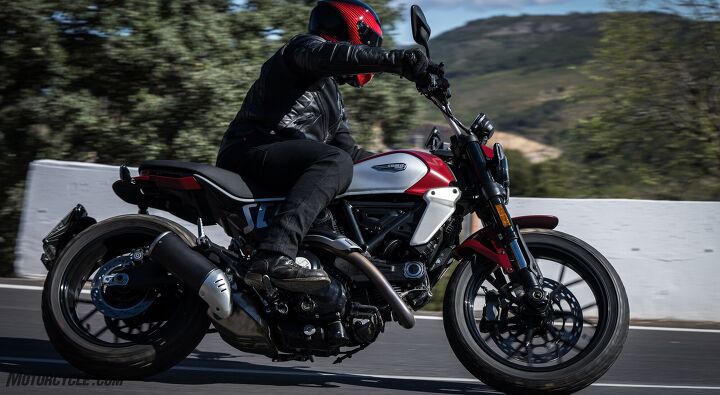 2023 ducati scrambler icon review first ride, The Scrambler Icon here clad in Velvet Red
