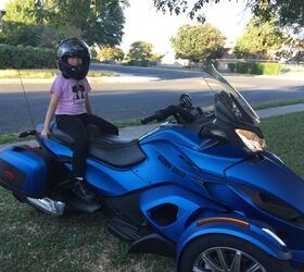 like new only 620 miles 2015 can am spyder st limited trike