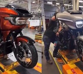 more leaked photos of the new harley davidson cvo street glide