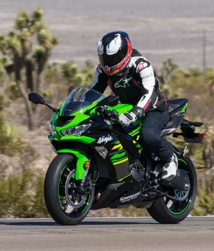 The 2019 ZX-6R added new bodywork, a quickshifter, a smaller front sprocket and updated instrumentation but was mostly similar to the prior version.