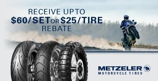 Metzeler Extends Spring Moto Rebate Program Through July 31 2023 