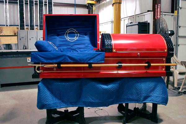 hot rod caskets