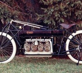Early V8 Motorcycle
