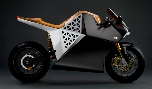 electric motorcycle on a mission